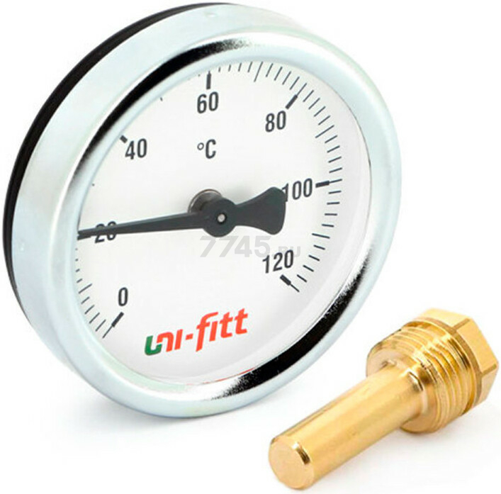 Термометр погружной UNI-FITT аксиальный (321P4232)
